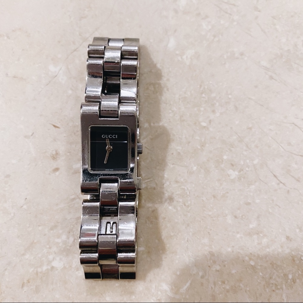 Gucci Vintage Silver Watch